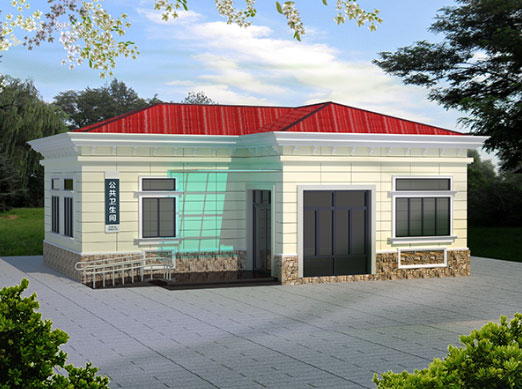 惠阳现代都市型移动厕所